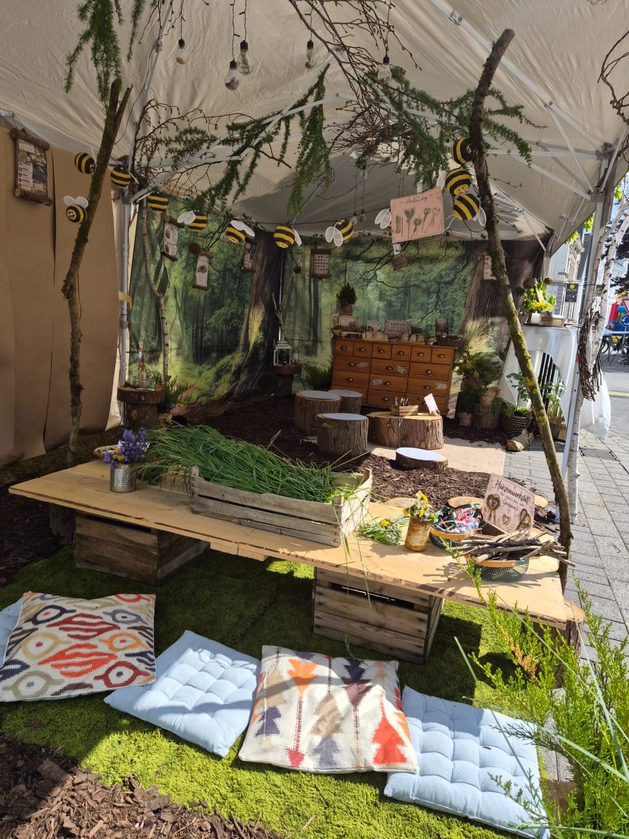 Kreativzeit bringt den Wald in die Innenstadt Stadtfest Radevormwald 2026